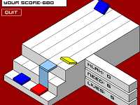 Klax 3D-kőrakás